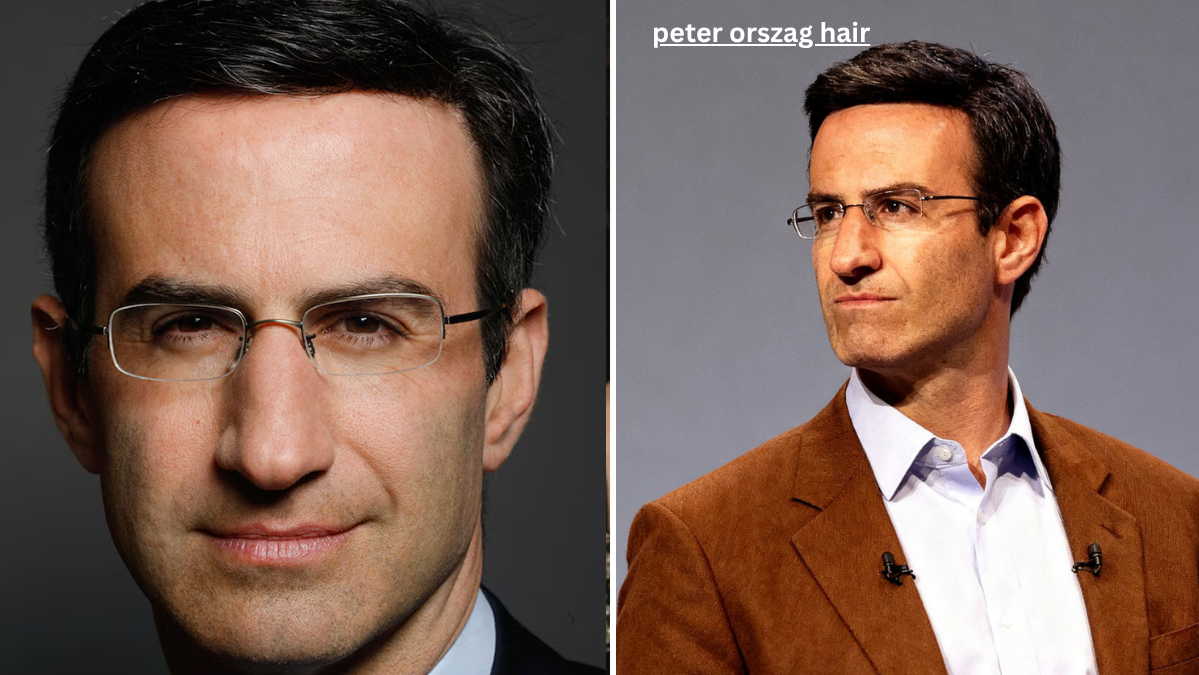 Peter Orszag Hair